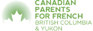 Canadian Parents for French – British Columbia – Yukon Logo